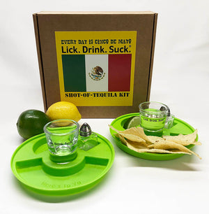 Lick. Drink. Suck.® Cinco de Mayo Tequila Drinking Kit 