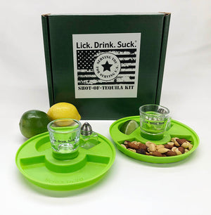 Lick. Drink. Suck.® Military Tequila Drinking Kit 